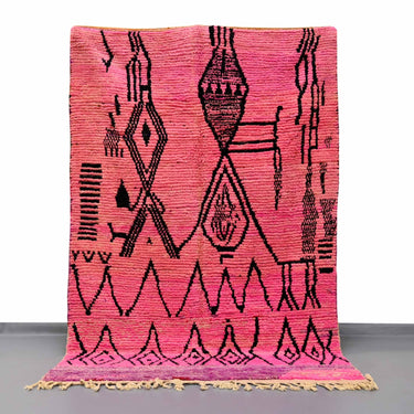 Moroccan Vintage Rug 5.5 x 8.7 feet / 170 x 266 cm - Ettilux Home